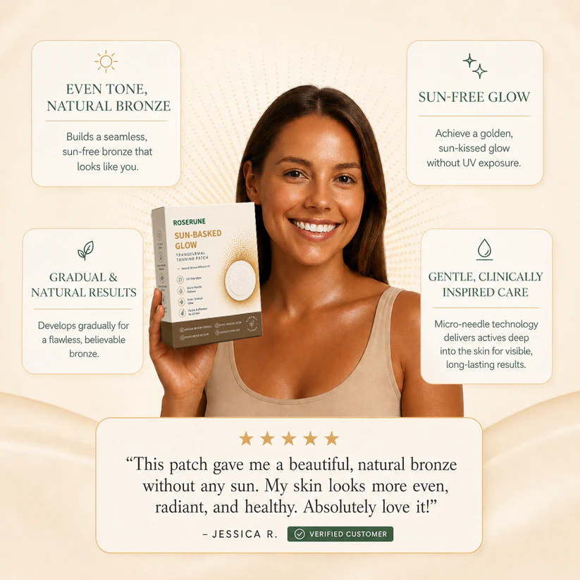 ROSERUNE™ Suthtn-Bathtsked Transthtdermal Tannthting Pathttch