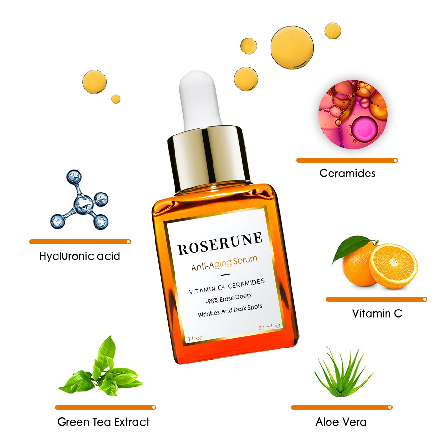 ROSERUNE™ Advanced Collagen Boost Anti Aging Serum