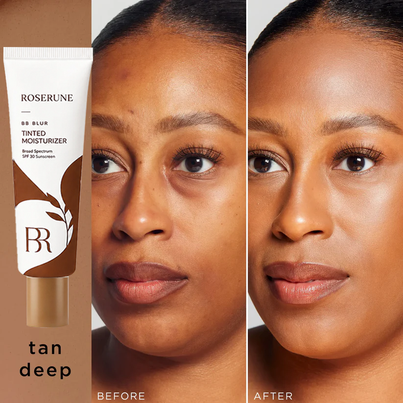 blur tinted moisturizer SPF 30 - instantly brightens, hydrates & smooths your skin