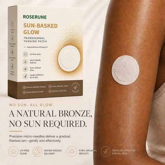 ROSERUNE™ Sun-Basked Transdermal Tanning Patch
