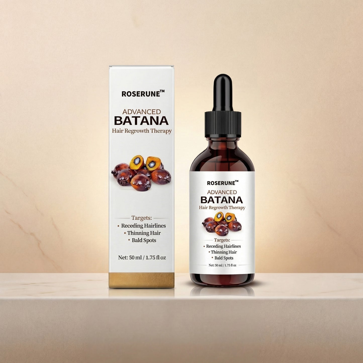 ROSERUNE™ Advanced Batana Hair Regrowth Therapy